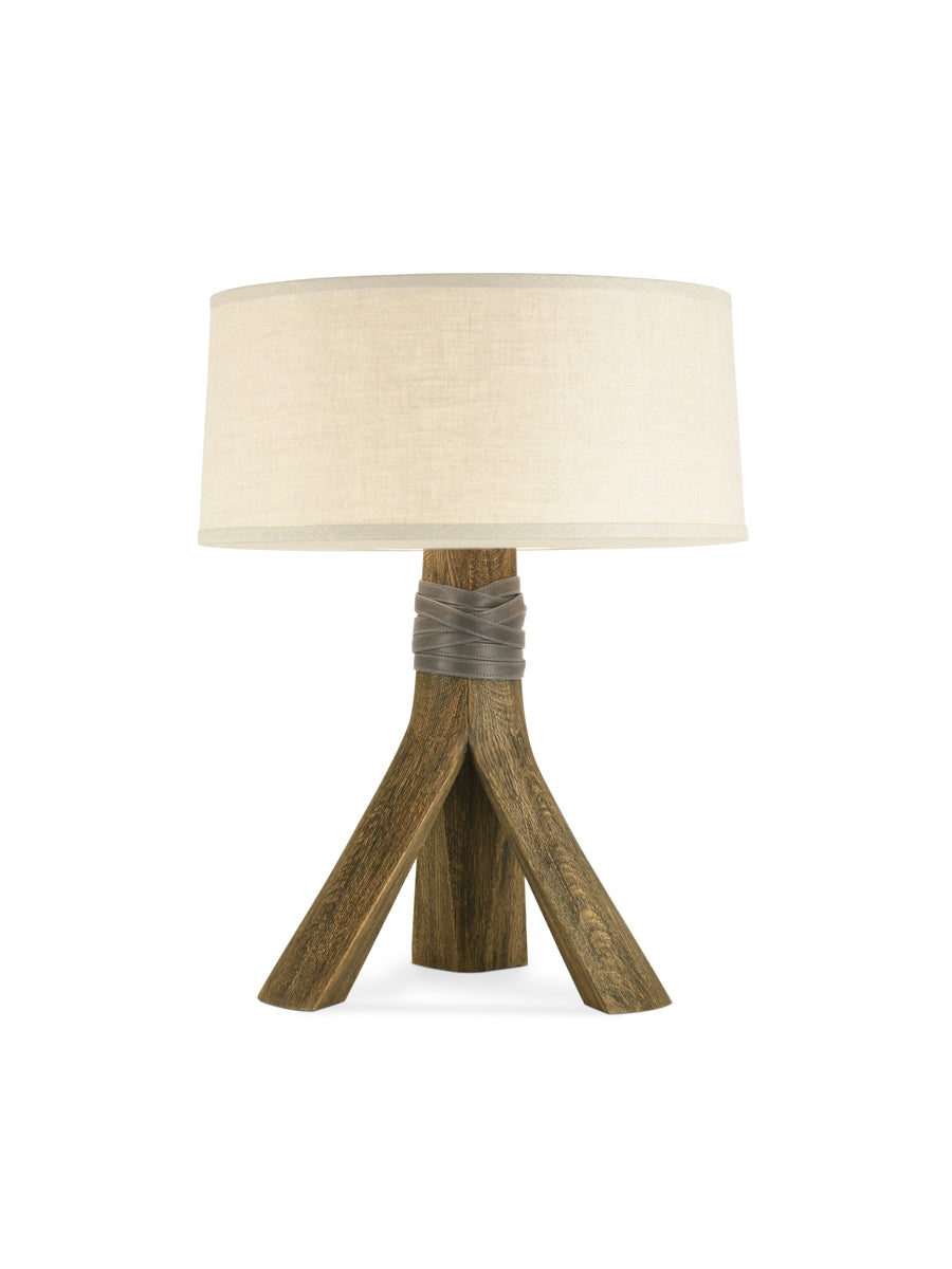 Drift with Mink Leather and Natural Linen