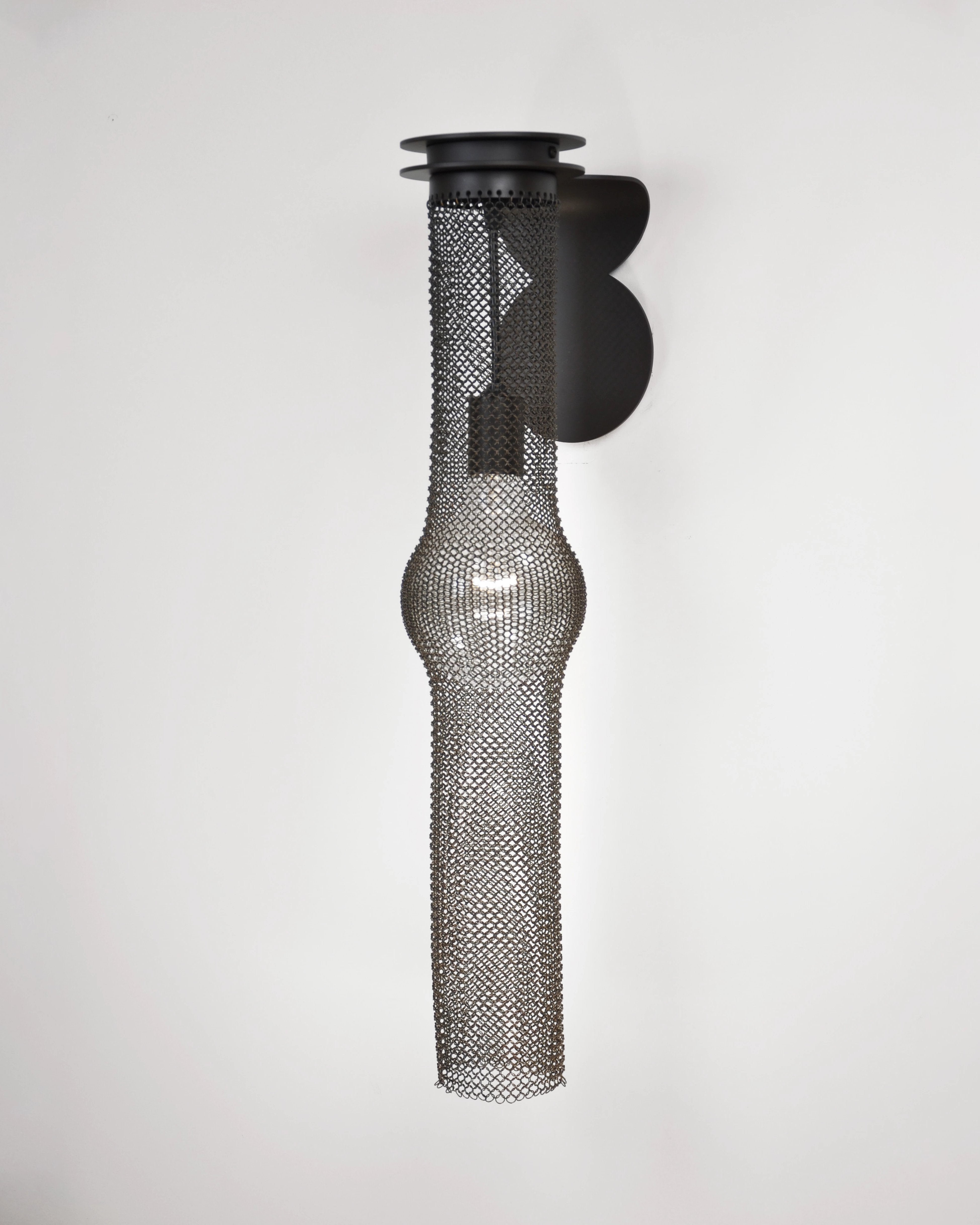 Hematite Chainmail with Oil Rubbed Bronze