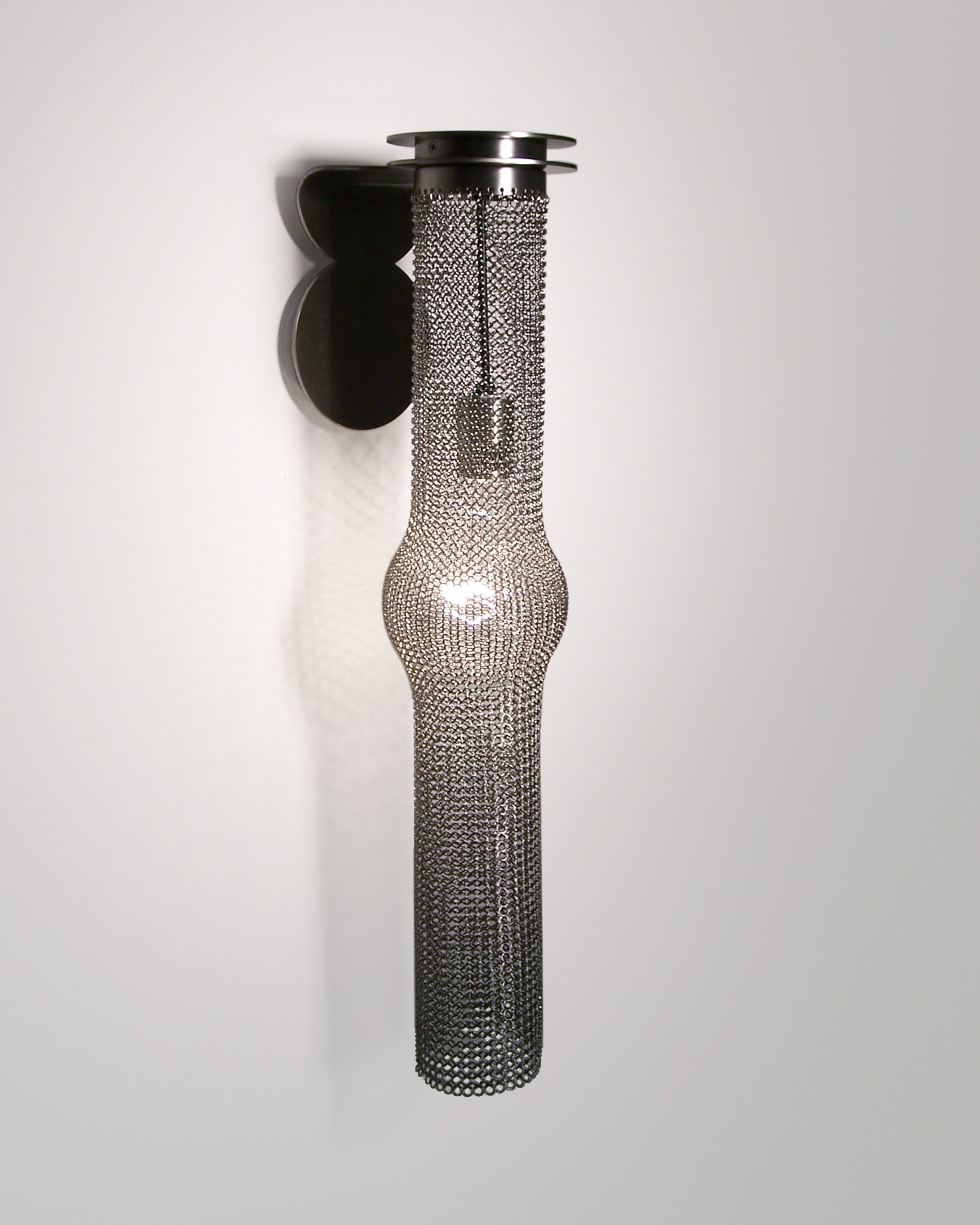 Stainless Steel Chain mail with Satin Nickel