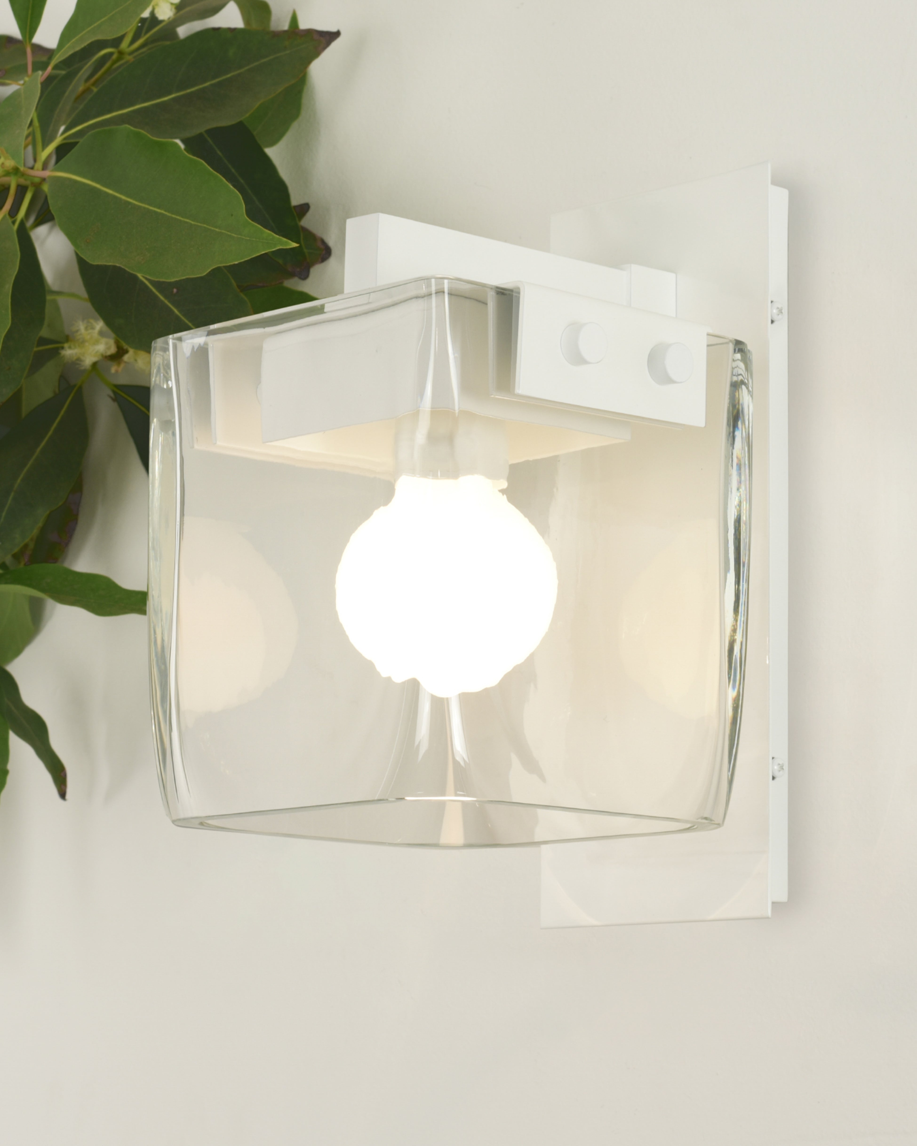 White Powder Coat with Clear Smooth