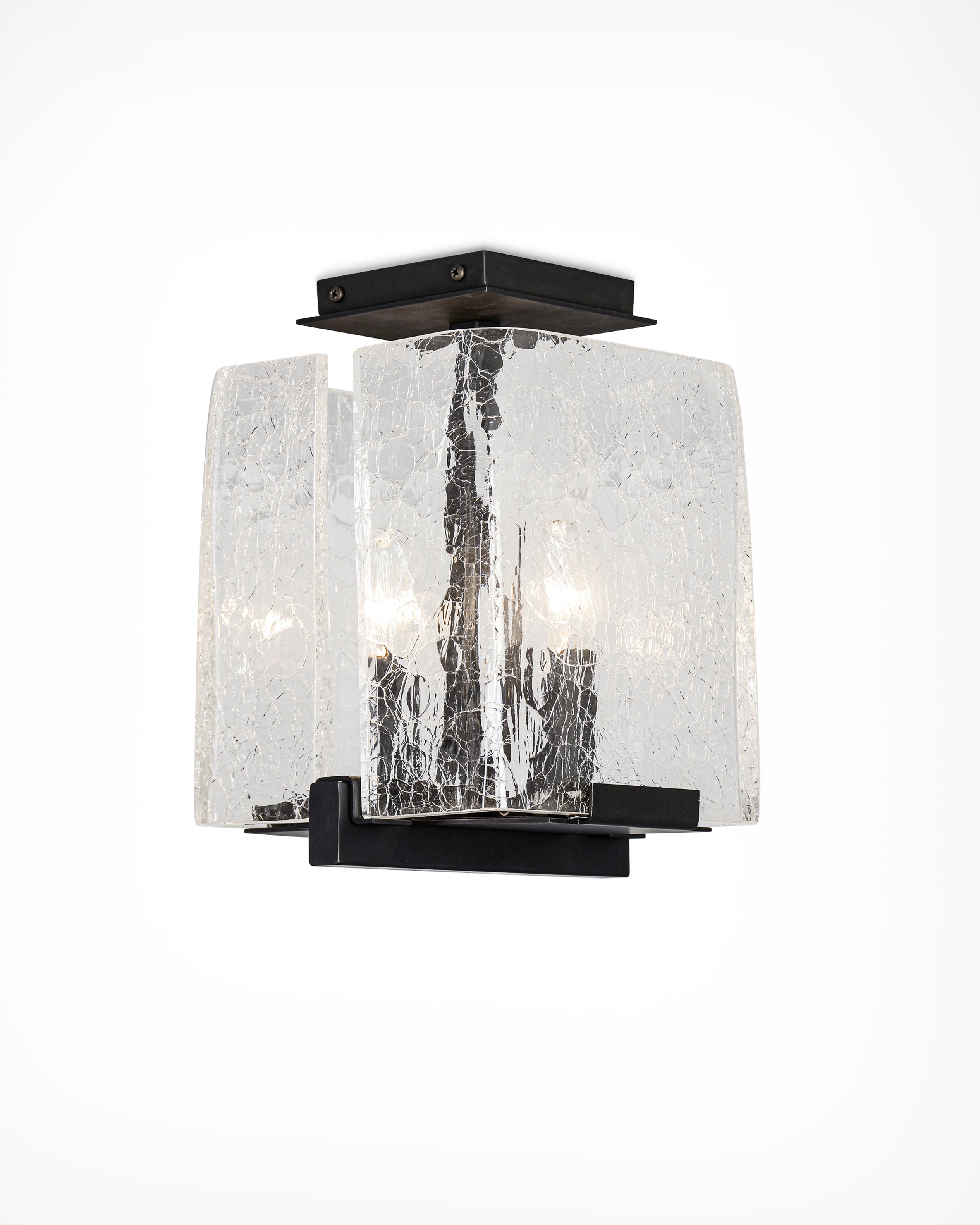 Patinated Steel with Clear Crackled
