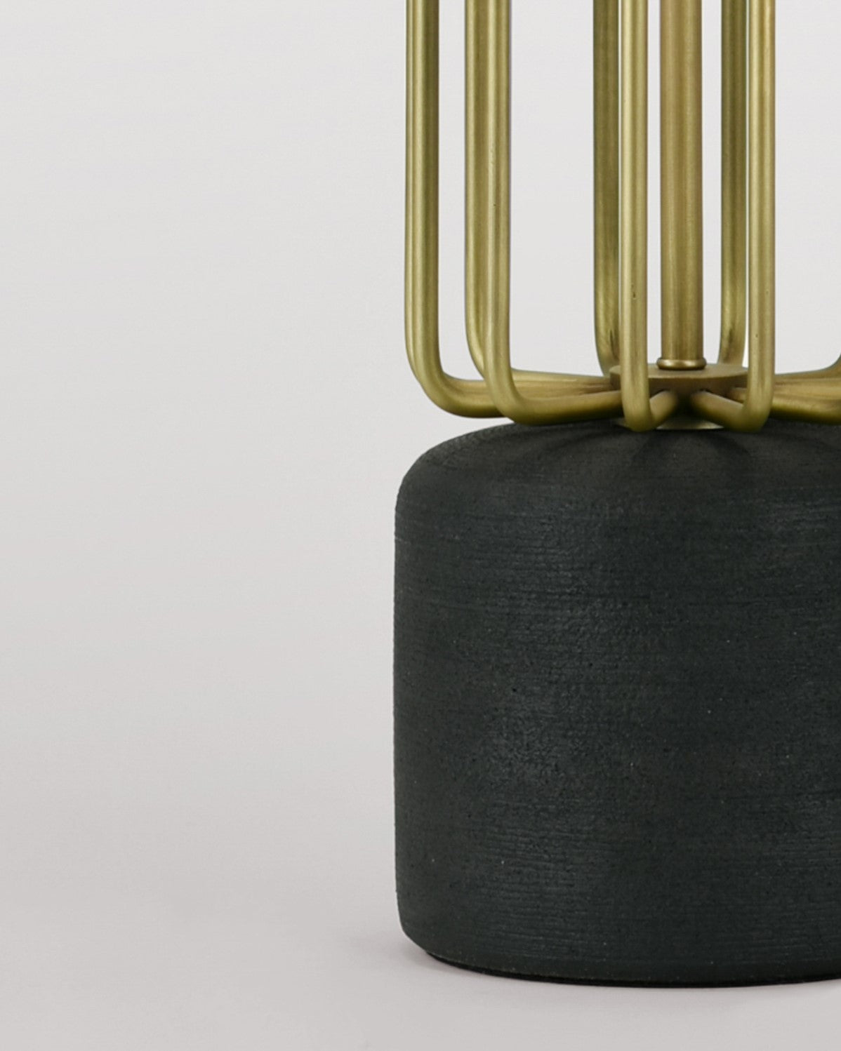 Detail: Carbon with Light Antique Brass