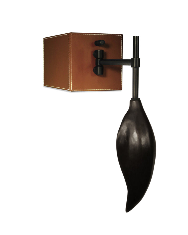 Brown Leather with Oil Rubbed Bronze, Classic Bronze Pods and Dutch Gold Interior