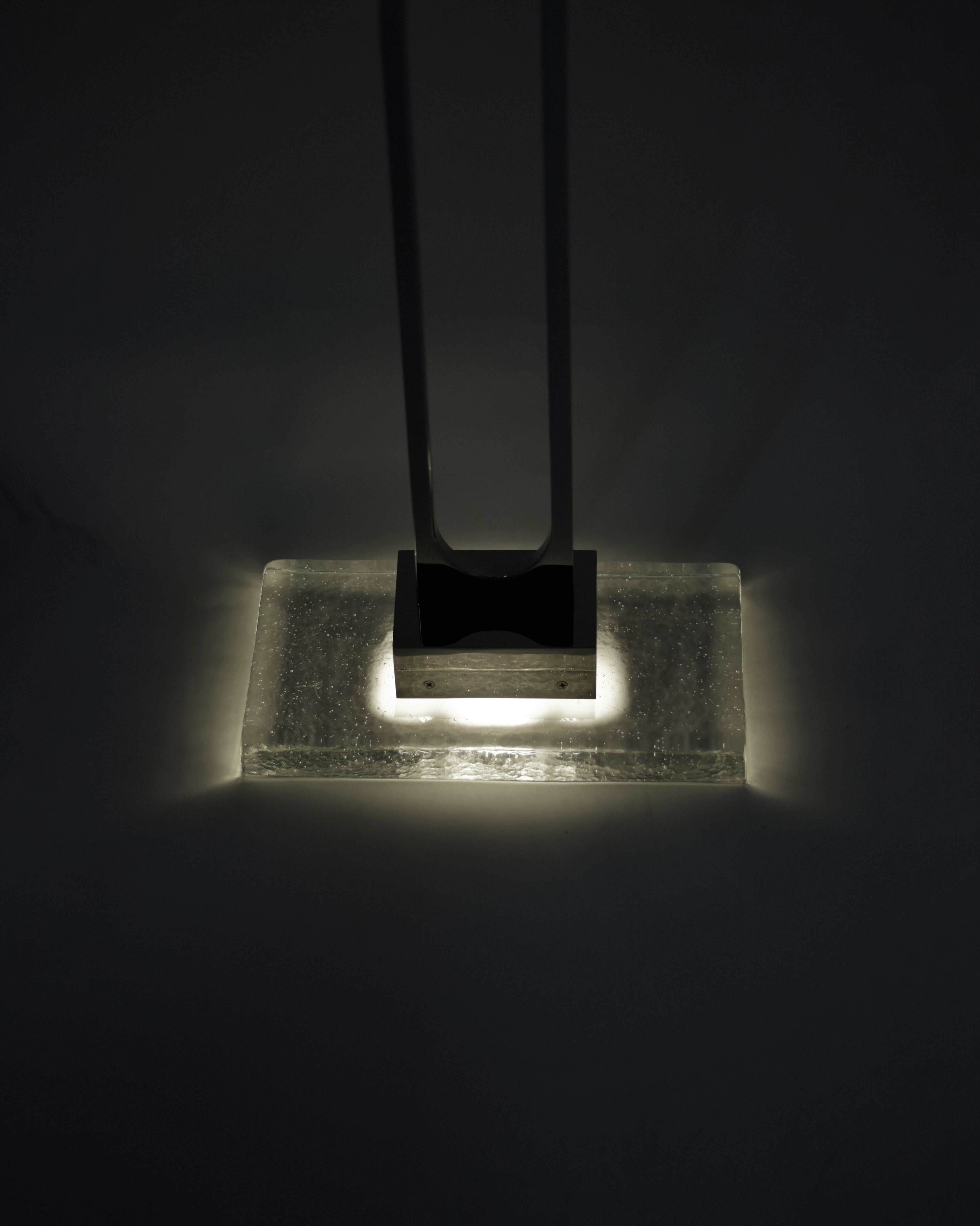 Detail of lighted base