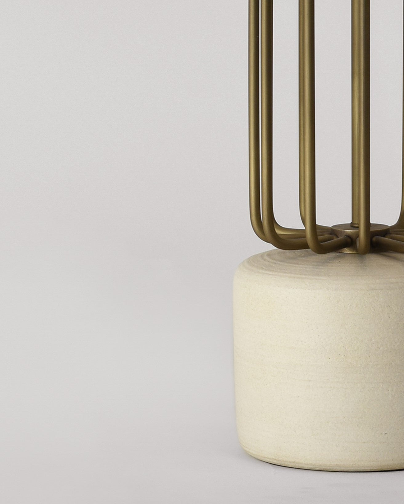 Detail: Cashmere with Light Antique Brass