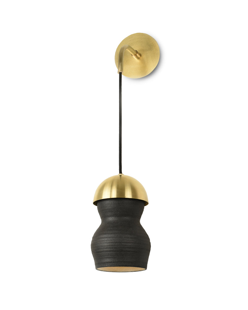 Zoey Sconce Carbon
